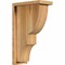 Ekena Millwork Ridgewood Rough Sawn Corbel w/Backplate, Western Red Cedar, 6"W x 12"D x 20"H COR06X12X20RID01RWR - alternate 1